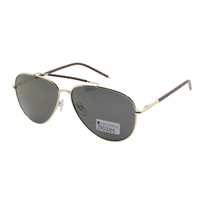 High Quality Fashion Classic Retro Polarized Mirror Metal Sunglasses Men Luxury